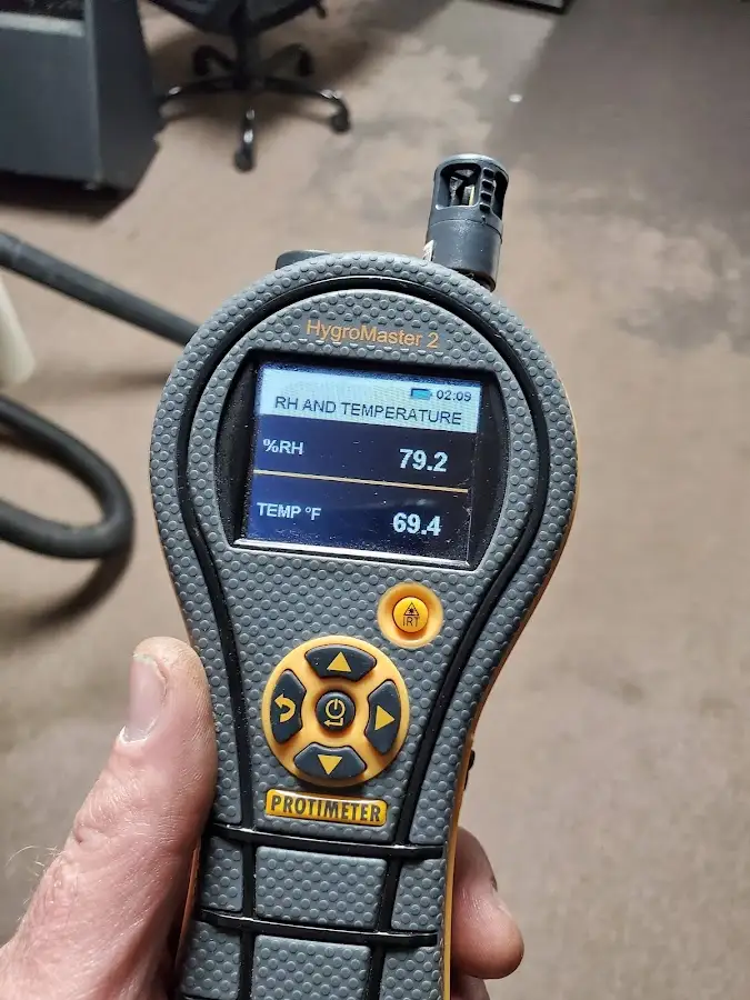 Moisture meter humidity assessment for Fire & Smoke Damage Restoration in Vermilion